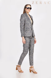 Velvet Paisley Suit